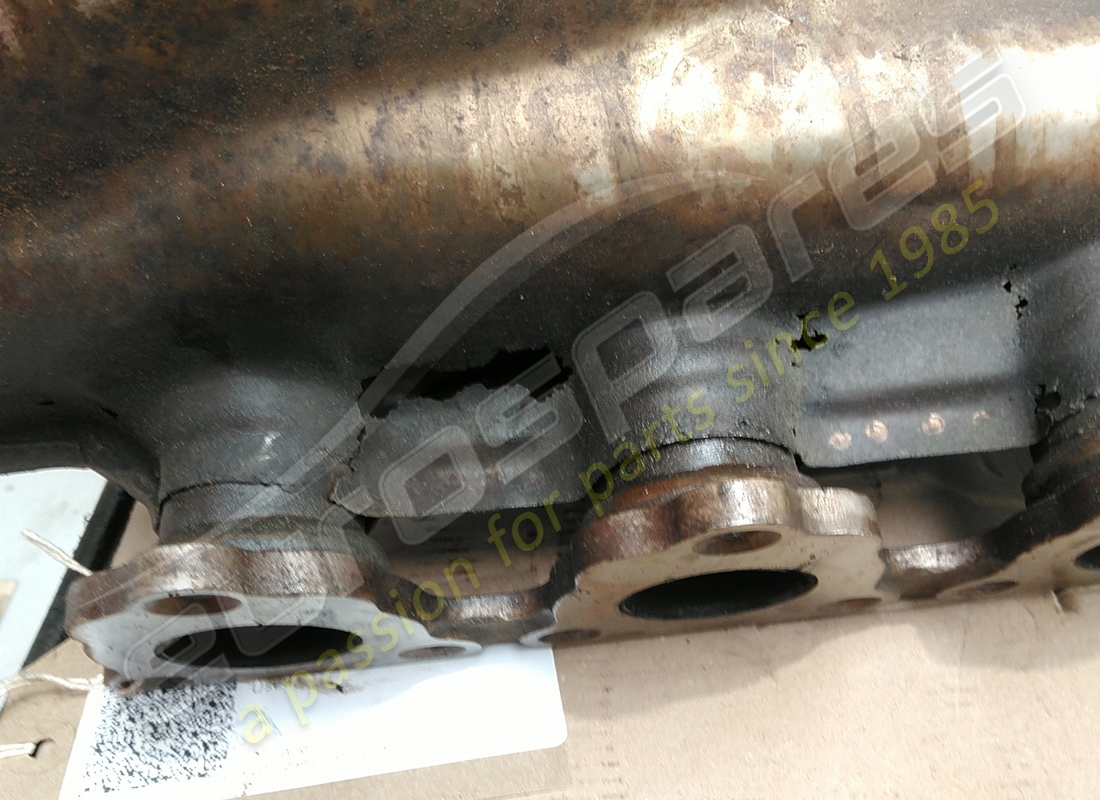 lamborghini gruppo collettore di scarico usato. numero parte 07l253033a (4)