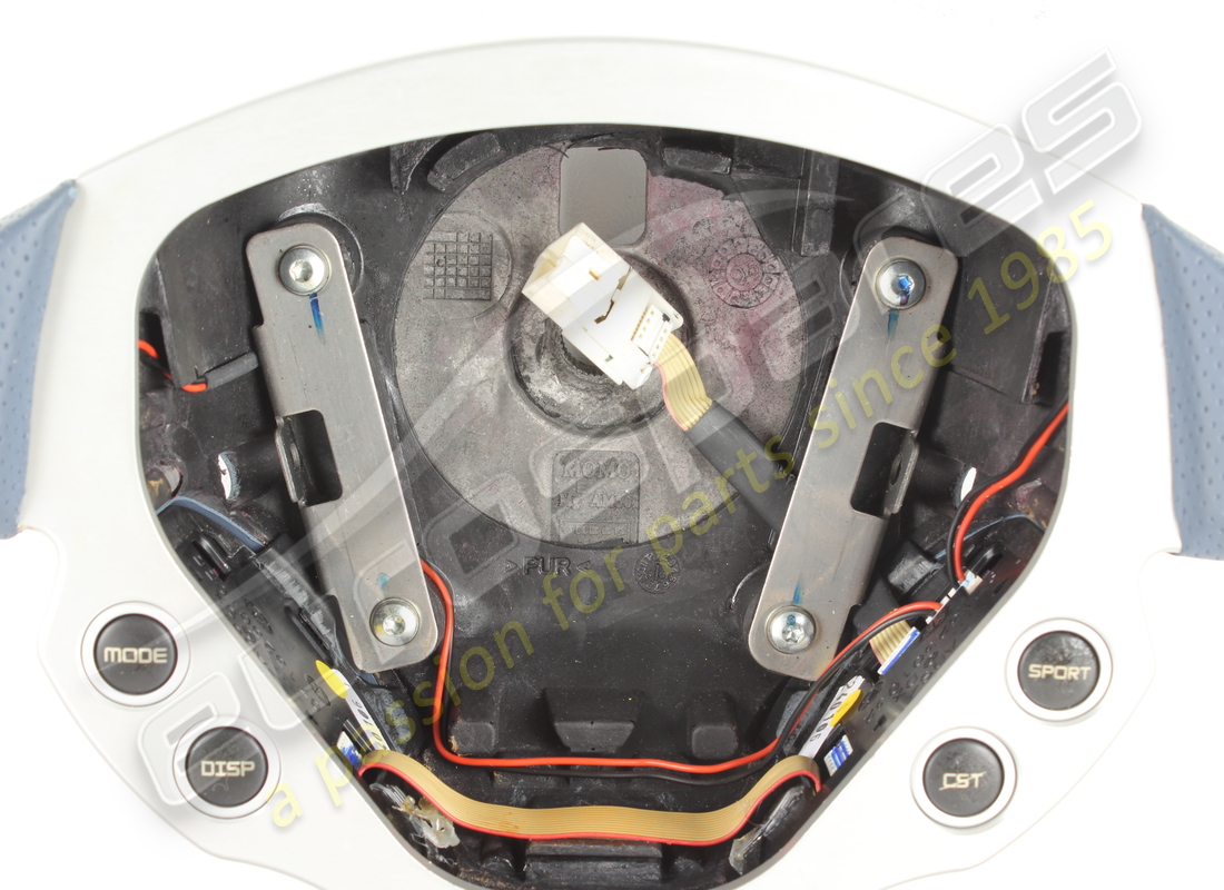 volante completo usato ferrari (blu medio [medium blue] - versione arricchita, oto). numero parte 81525251 (5)