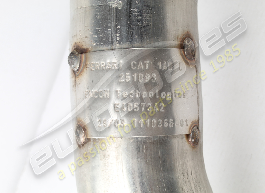 NUOVO FERRARI CATALIZZATORE LH COMPLETO MONOCAT. NUMERO PARTE 251093 (4) nuovo ferrari catalizzatore lh completo monocat. numero parte 251093 (4)