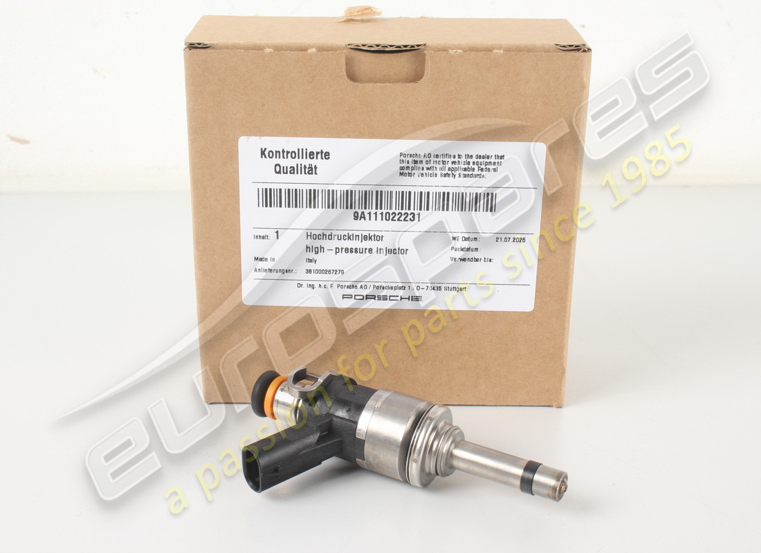 nuovo porsche iniettore ad alta pressione. numero parte 9a111022231 (3)