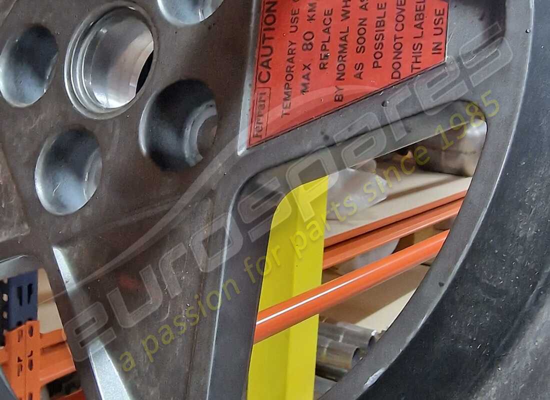 cerchio ruota di scorta ferrari usato speedline 3 1/4b x 18. numero parte 136874 (4)