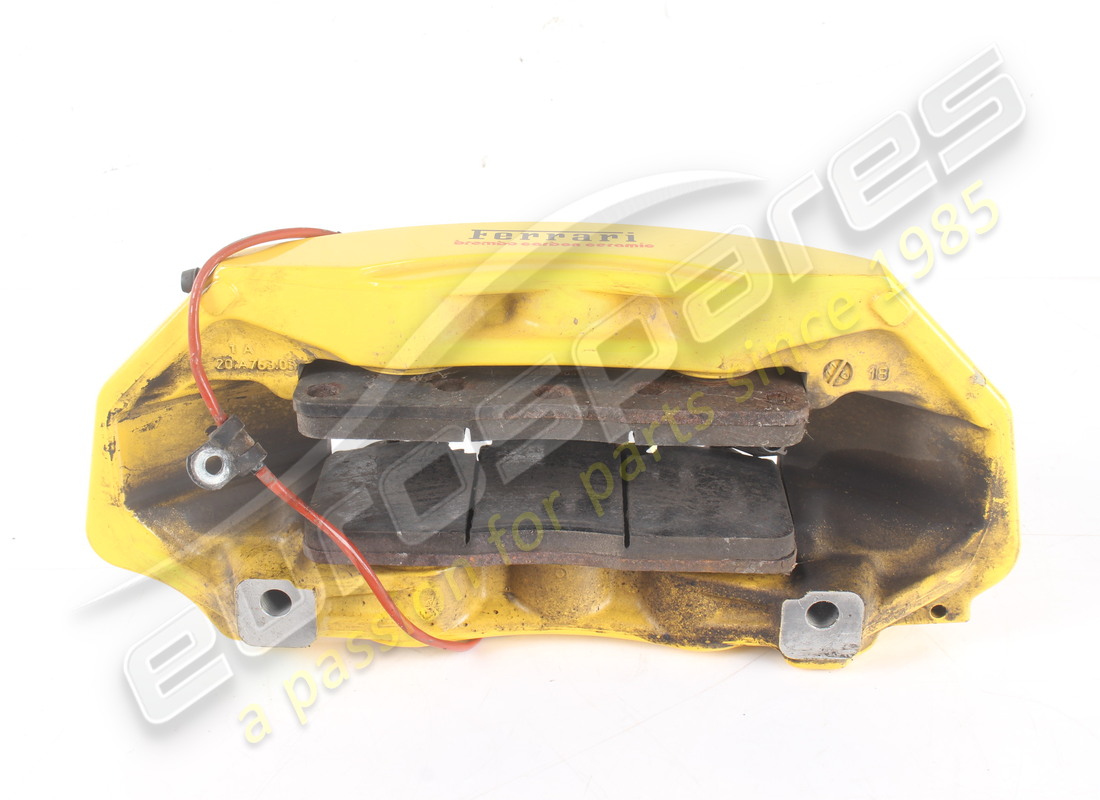 pinza anteriore sx usata ferrari con pastiglie. numero parte 315567 (4)