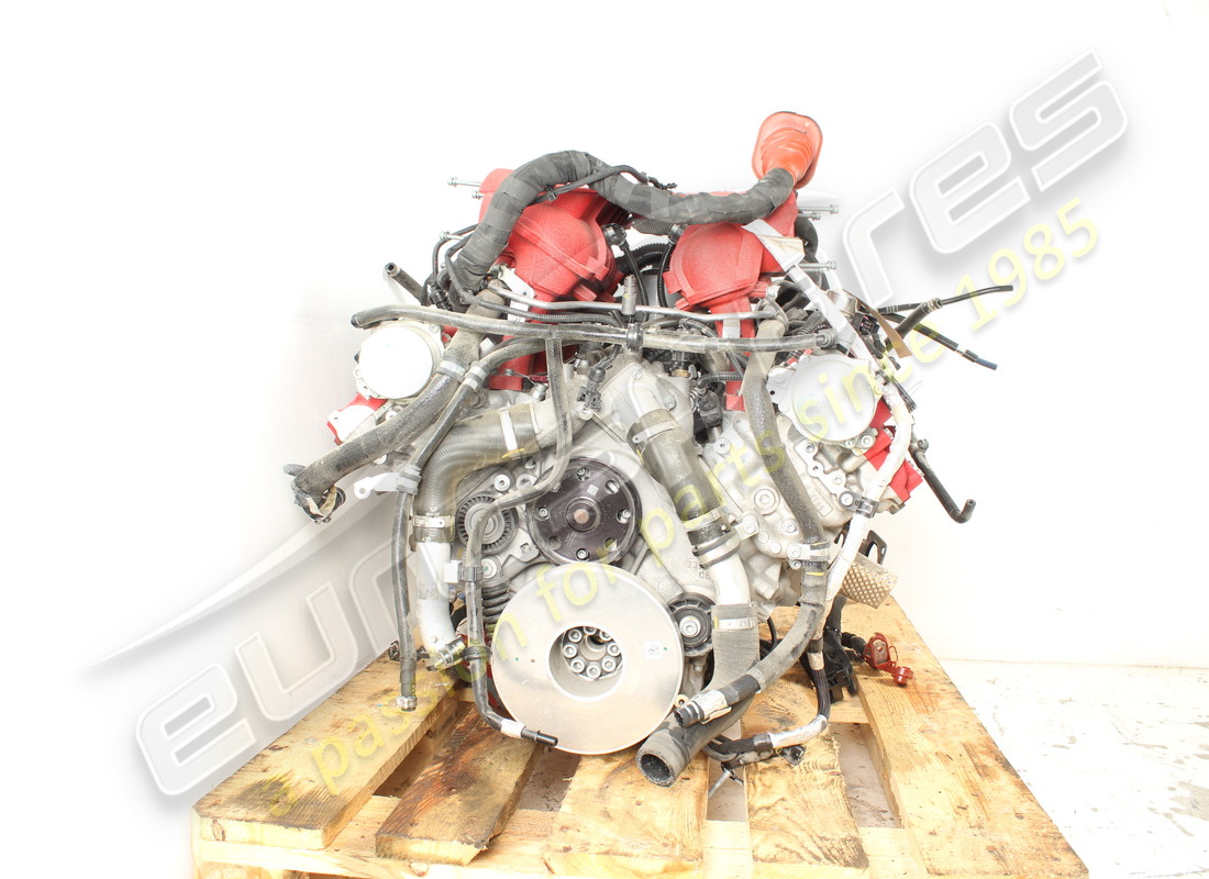 motore completo usato ferrari 488. numero parte 754023000 (3)