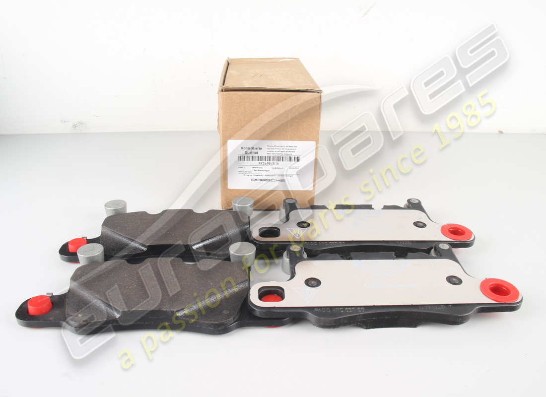 nuovo porsche 1 set di pastiglie dei freni per freno a disco. numero parte 992698451k (1)