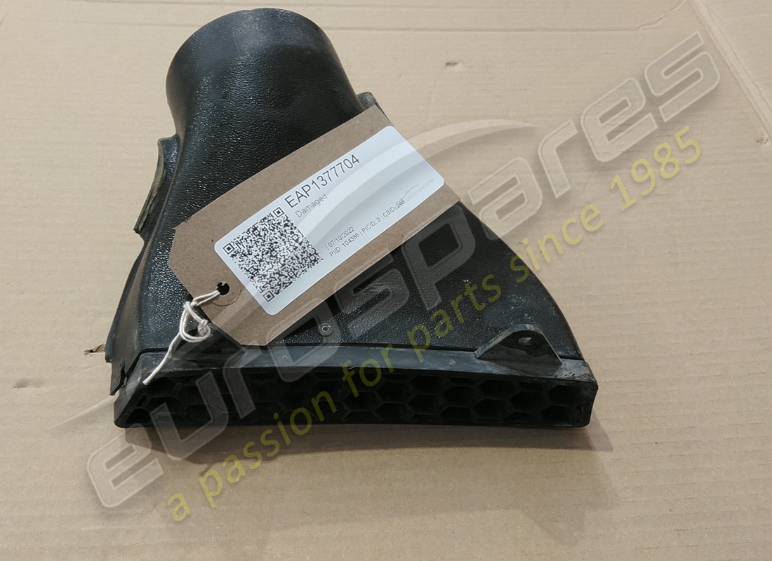 CONDOTTO ARIA DESTRO Eurospares E PRESA D'ARIA DANNI DANNEGGIATE. NUMERO PARTE EAP1377704 (1)