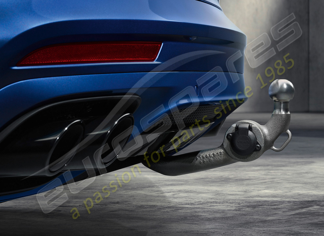 nuovo porsche gancio di traino estensibile elettricamente. numero parte 971044870 (2)