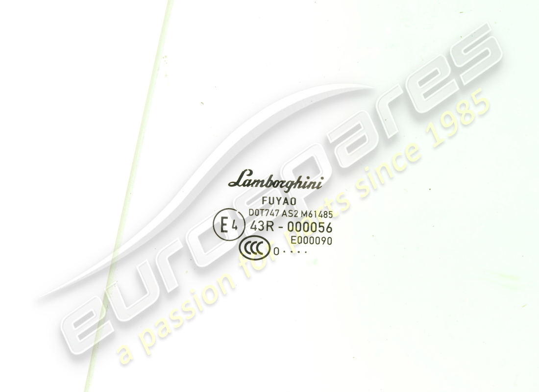 usato lamborghini finestra porta, posteriore. numero parte 4ml845205a (2)