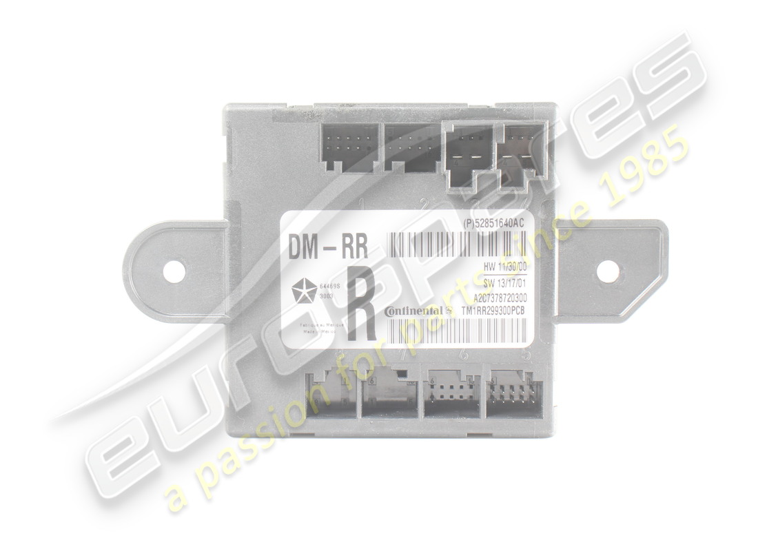 modulo porta posteriore destro usato maserati. numero parte 670008399 (2)