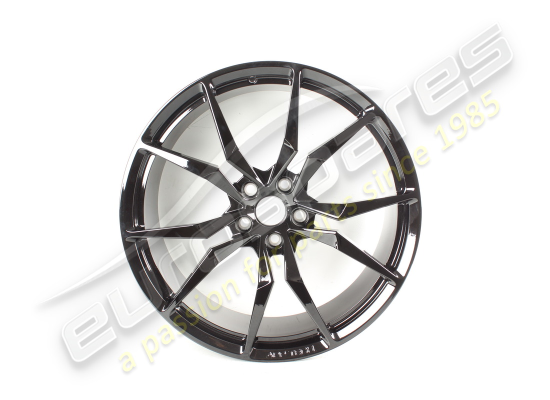 nuovo (altro) lamborghini kit cerchi dione neri lucidi. numero parte 0r8340032 (2)
