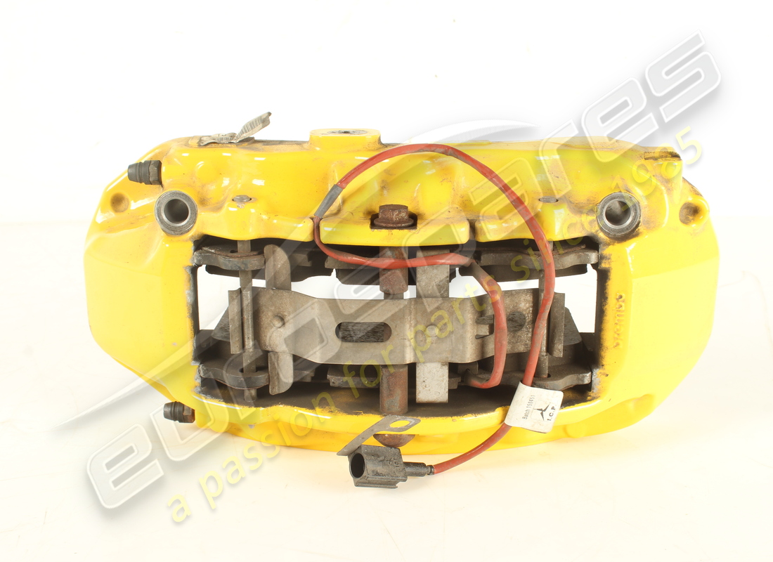 pinza anteriore sx usata ferrari con pastiglie. numero parte 297308 (2)