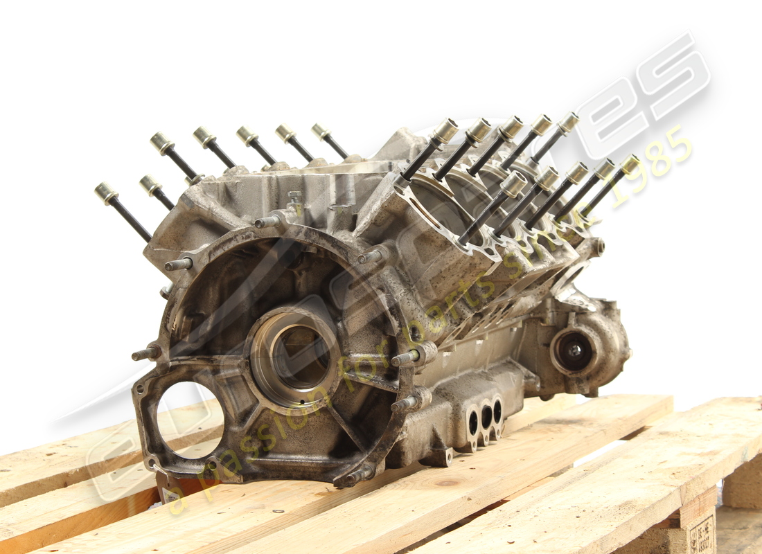 carter motore / manovella inferiore usato maserati. assemblaggio. numero parte 216261 (3)