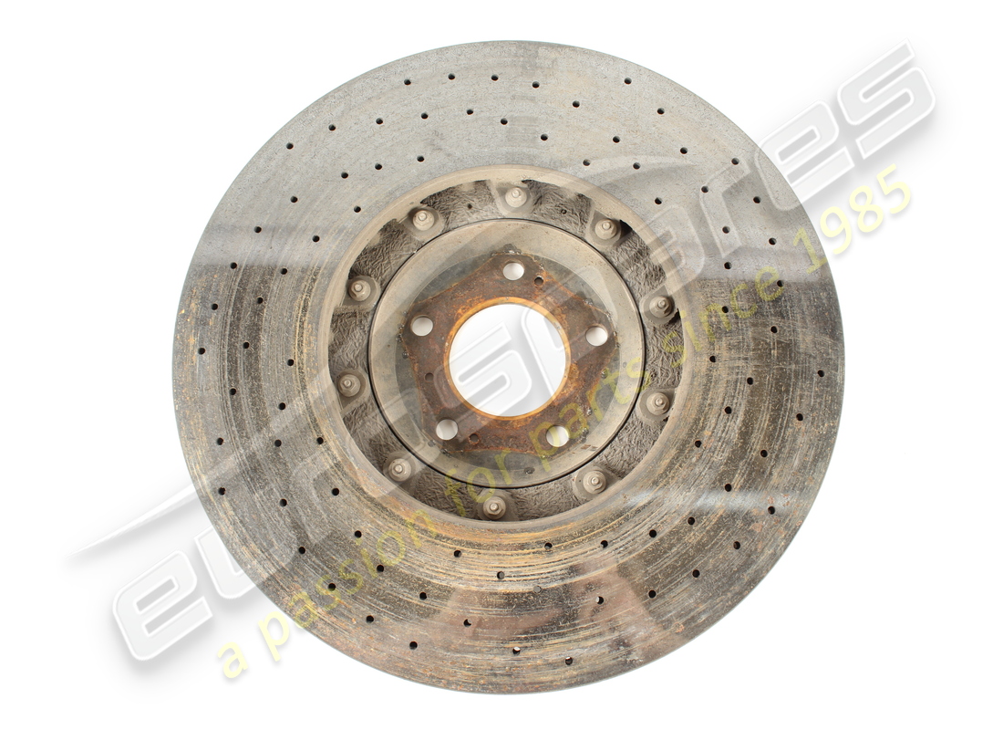 disco freno in ceramica lamborghini usato (ventilato), 440 x 40. numero parte 4m0615301br (3)