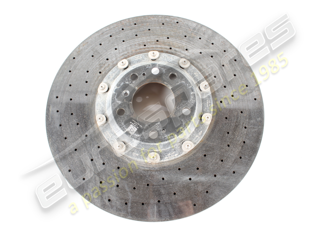 disco freno in ceramica lamborghini usato (ventilato), 440 x 40. numero parte 4m0615301br (2)