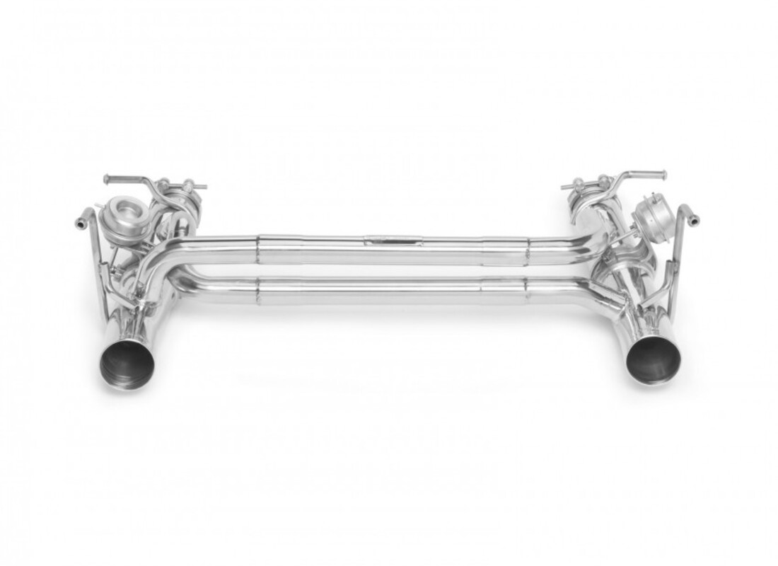nuovo tubi 488 gtb & spider tubi di scarico dritti con valvole. numero parte tsfe488gtbc15004av (1)