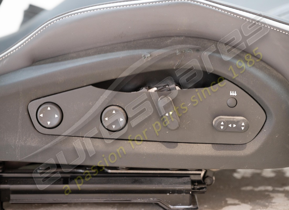 danneggiato eurospares completamente elettrico stile std posti a sedere con centrale in alcantara e cuscini in pelle, cavallo cucitura sul poggiatesta, numero parte eap1563082 (11)