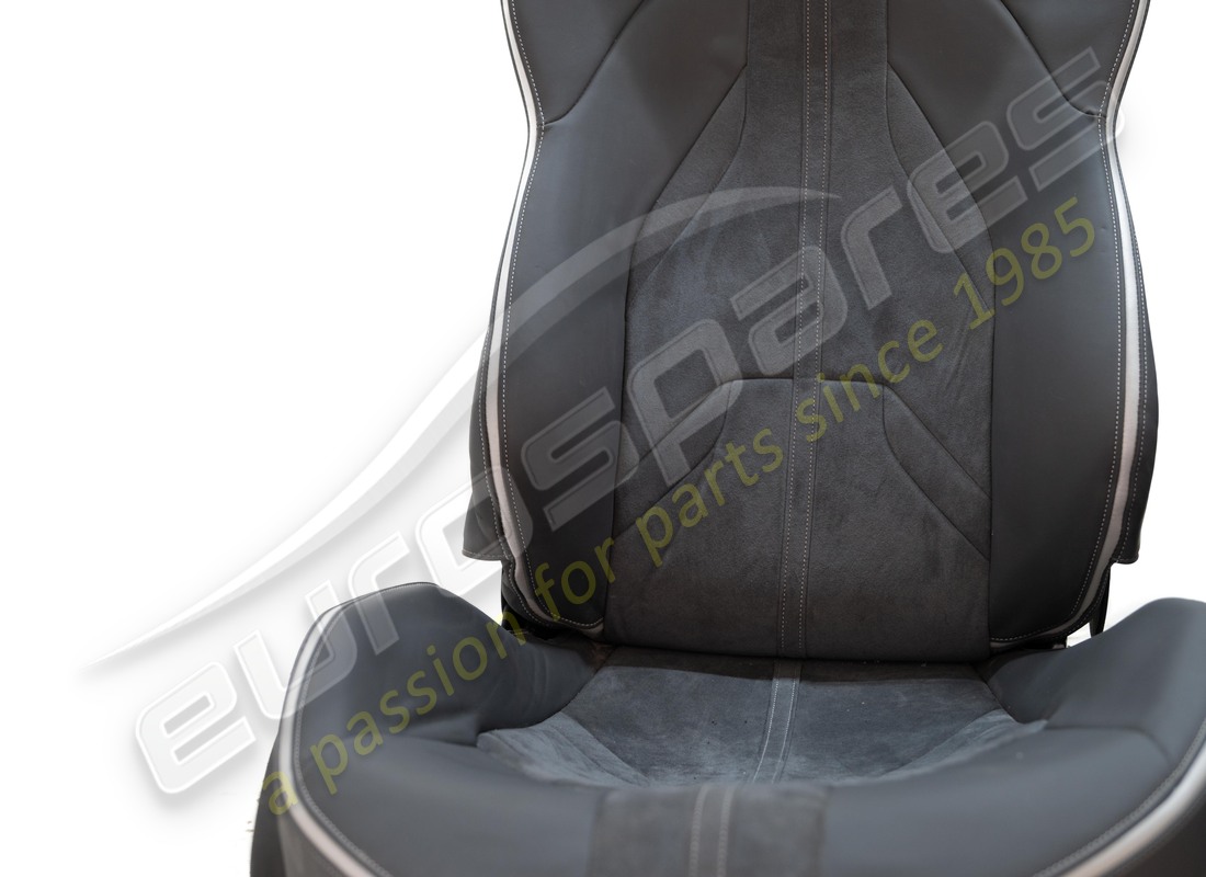 danneggiato eurospares completamente elettrico stile std posti a sedere con centrale in alcantara e cuscini in pelle, cavallo cucitura sul poggiatesta, numero parte eap1563082 (4)