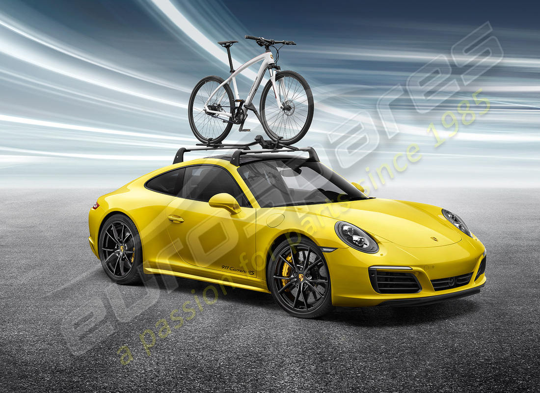 nuovo porsche portabiciclette. numero parte 95b044831 (16)