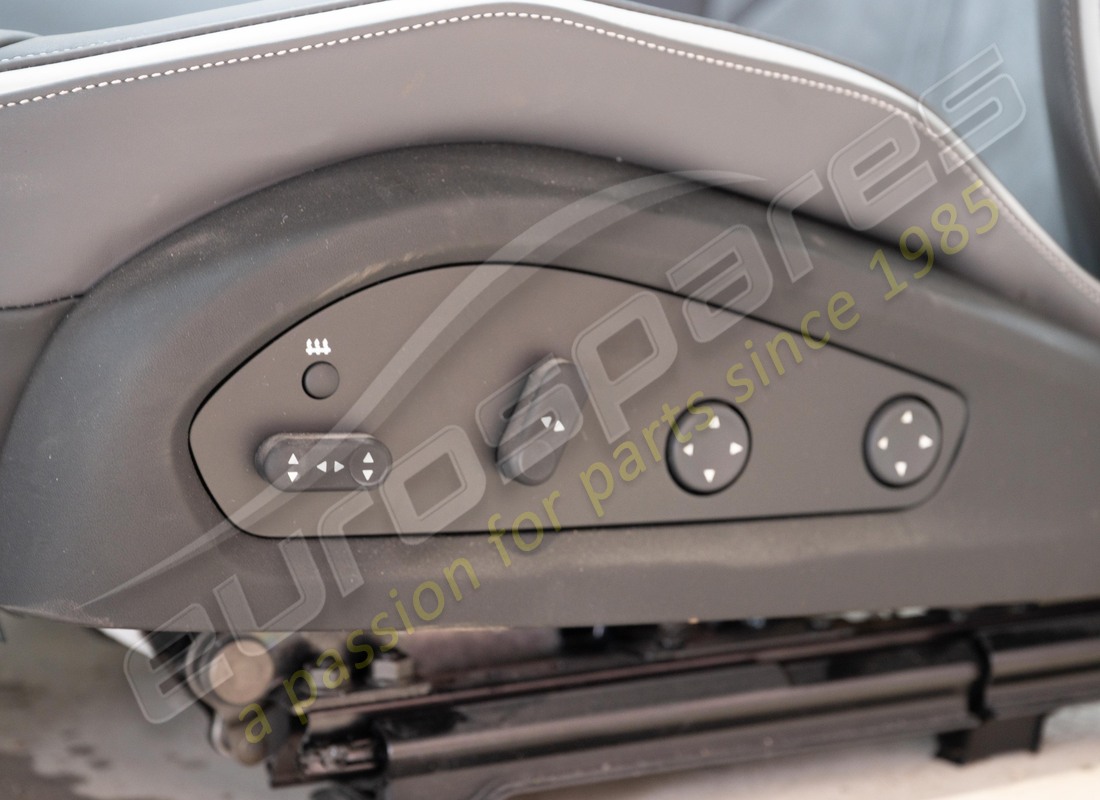 danneggiato eurospares completamente elettrico stile std posti a sedere con centrale in alcantara e cuscini in pelle, cavallo cucitura sul poggiatesta, numero parte eap1563082 (12)