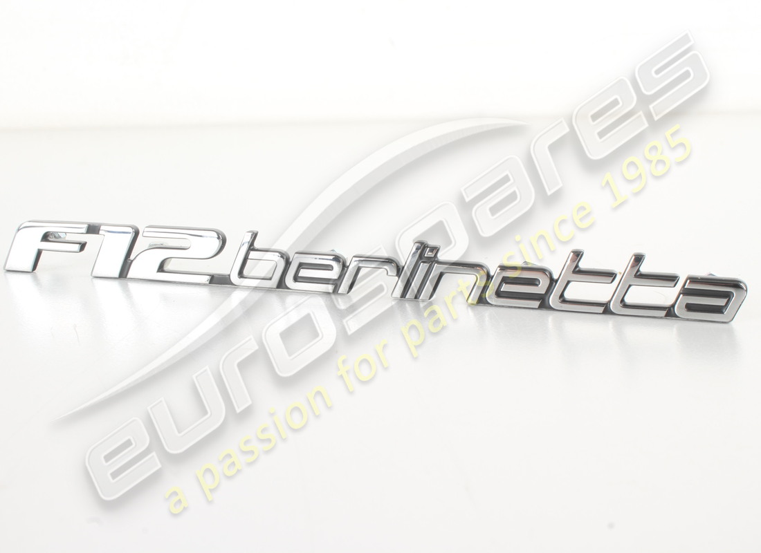 new ferrari f12 berlinetta badge. part number 85045100 (1)
