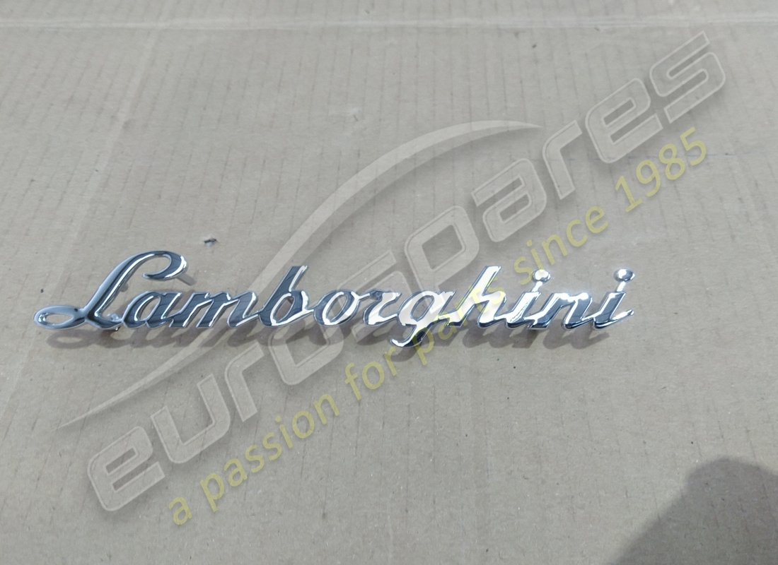 TARGHETTA Lamborghini USATA. NUMERO PARTE 4ML853886 (1)