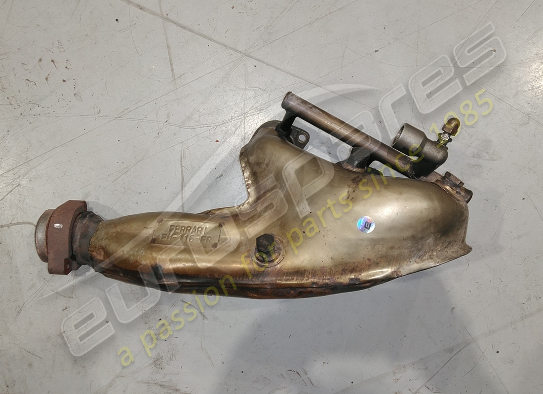 USATO Ferrari COLLETTORE DI SCARICO ANTERIORE DESTRO RHD. NUMERO PARTE 157758 (1)
