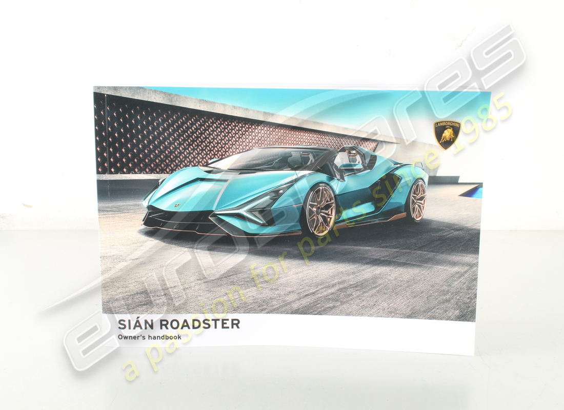 nuovo lamborghini manuale del proprietario. numero parte 47f012720ab (1)