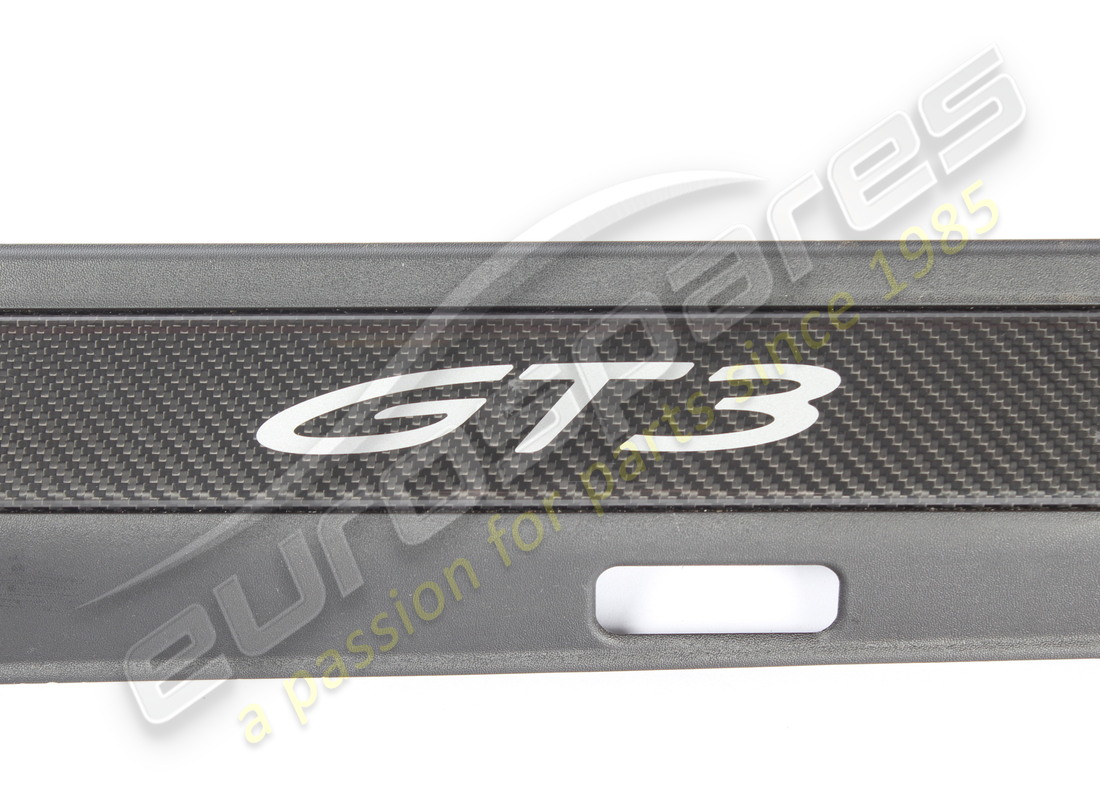 striscia di ingresso porsche usata, illuminata nera. numero parte 9gt8533691e0 (2)