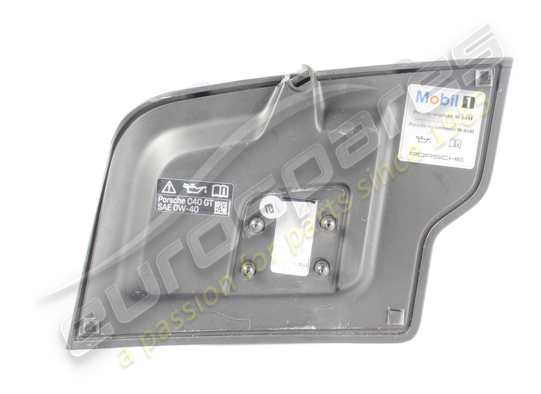 sportello di servizio danneggiato porsche nero opaco. numero parte 9gt827224ok1 (2)