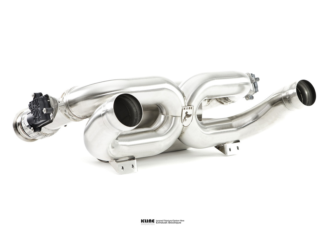 nuovo kline innovation mclaren 720s sistema valvetronic (valvole elettriche) - inconel. numero parte klmc720svalveersinc (1)