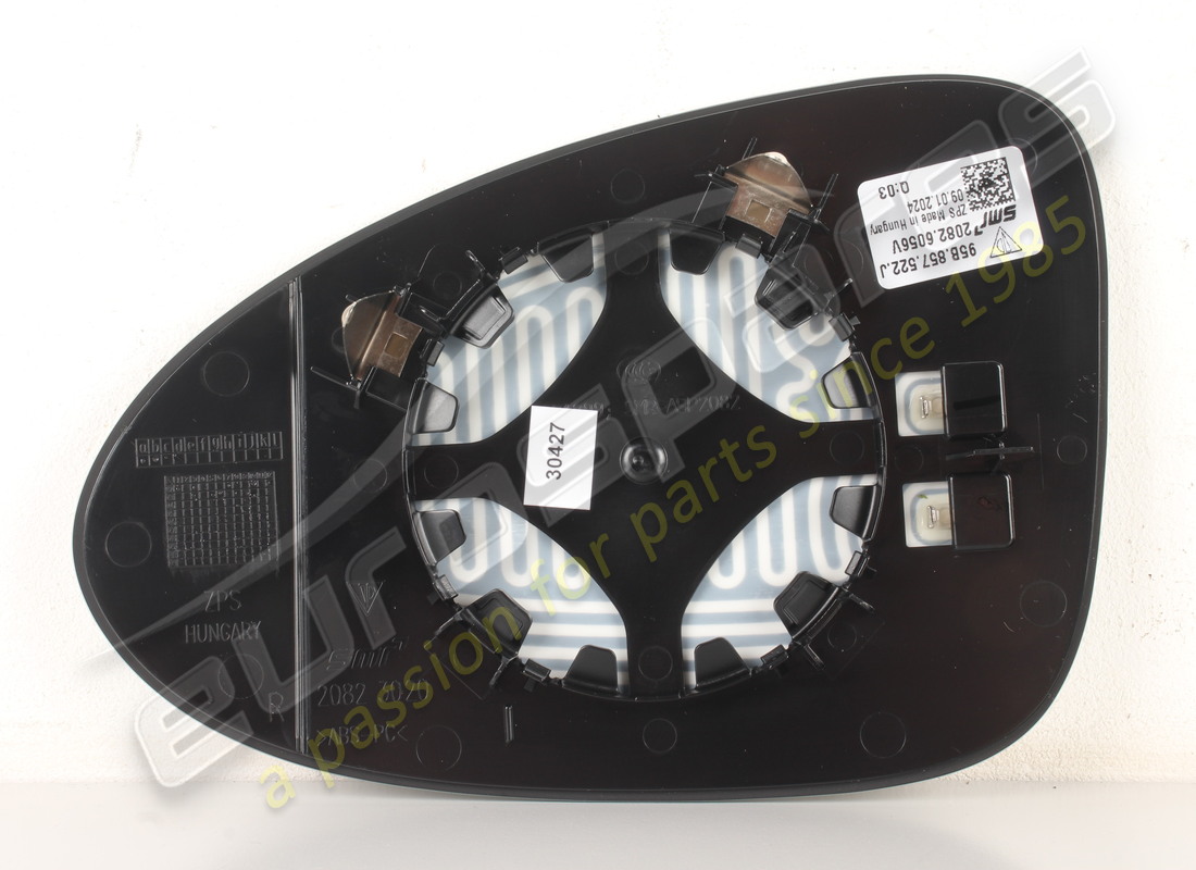 nuovo porsche vetro specchio (convesso). numero parte 95b857522j (2)