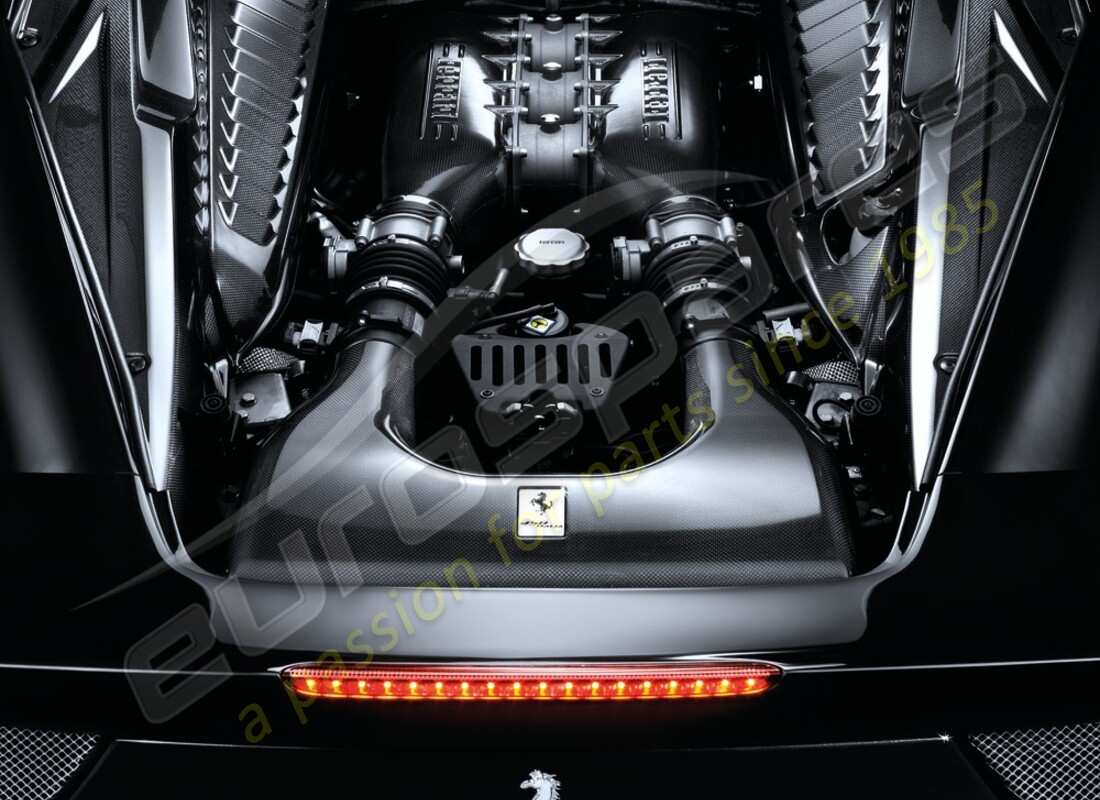 nuovi ferrari scudi vano motore in fibra di carbonio. numero parte 70001925 (1)