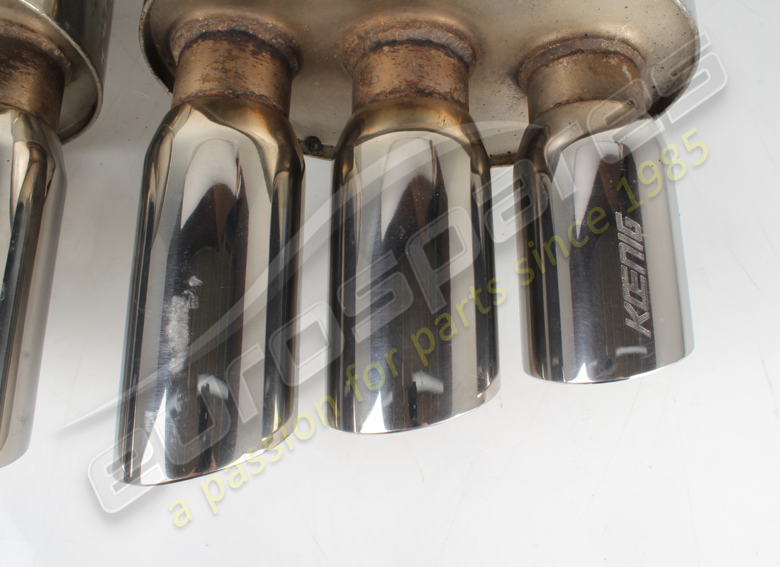 set silenziatori di scarico eurospares usato (acciaio inossidabile). numero parte eap1226105 (4)