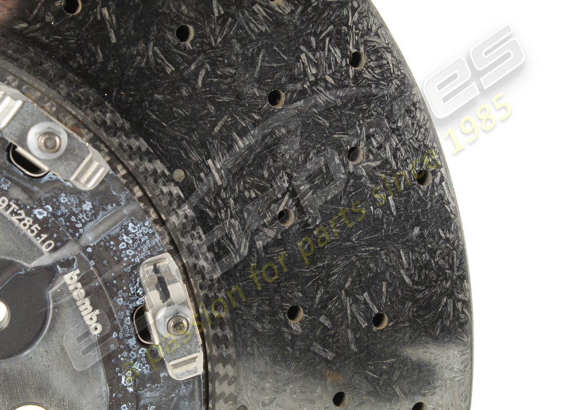 ferrari disco freno anteriore usato. numero parte 321910 (3)