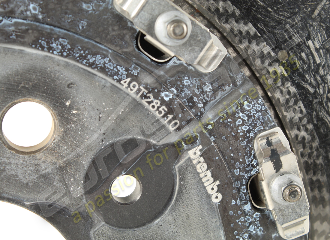 ferrari disco freno anteriore usato. numero parte 321910 (2)