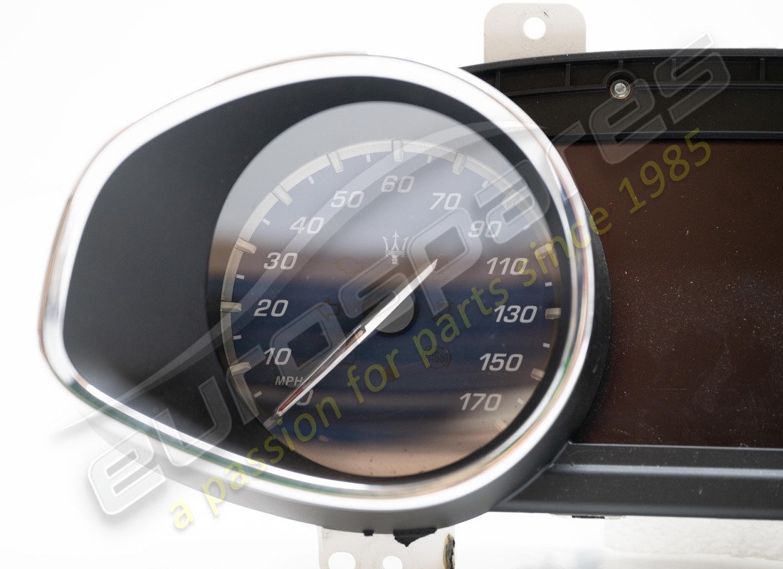 quadro strumenti usato maserati (v6 ds, numero parte rhd 670009684 (2)