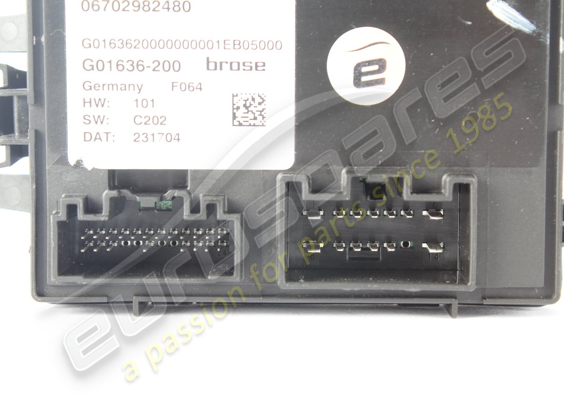 portellone posteriore elettrico usato maserati/manuale freno numero parte 670298248 (2)