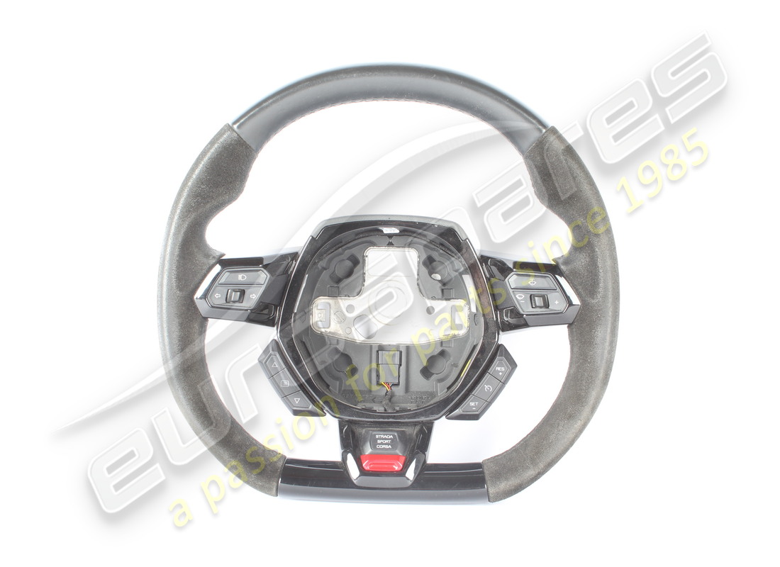 volante usato lamborghini in camoscio+lucido+. numero parte 4t0419091gqg8 (1)