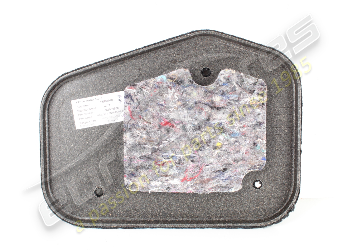 NUOVO FERRARI BOTOLA DI SERVIZIO DX NERA. NUMERO PARTE 69761990 (3) nuovo ferrari botola di servizio dx nera. numero parte 69761990 (3)