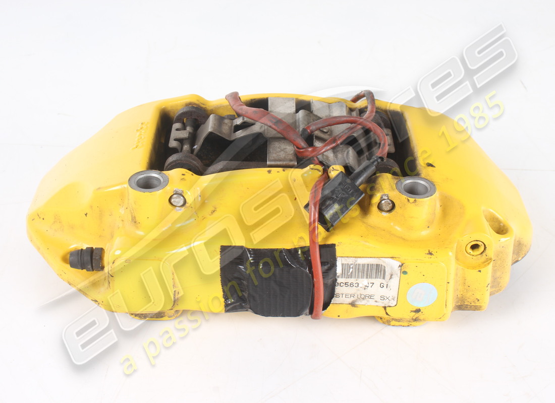 pinza posteriore sx usata ferrari con pastiglie. numero parte 336052 (3)