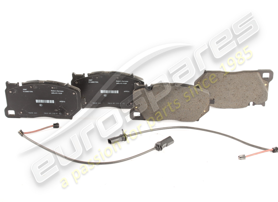 nuovo set lamborghini anteriore pastiglie dei freni. numero parte 4m0698151bp (1)