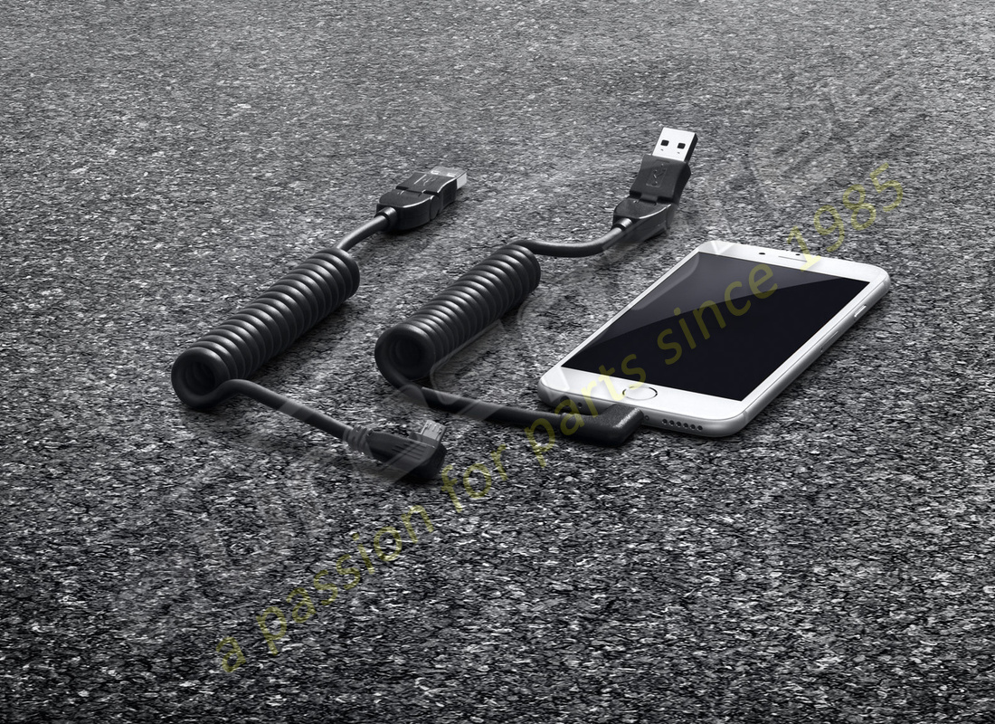 nuovo porsche cavo di ricarica usb per smartphone. numero parte 97004490153 (1)