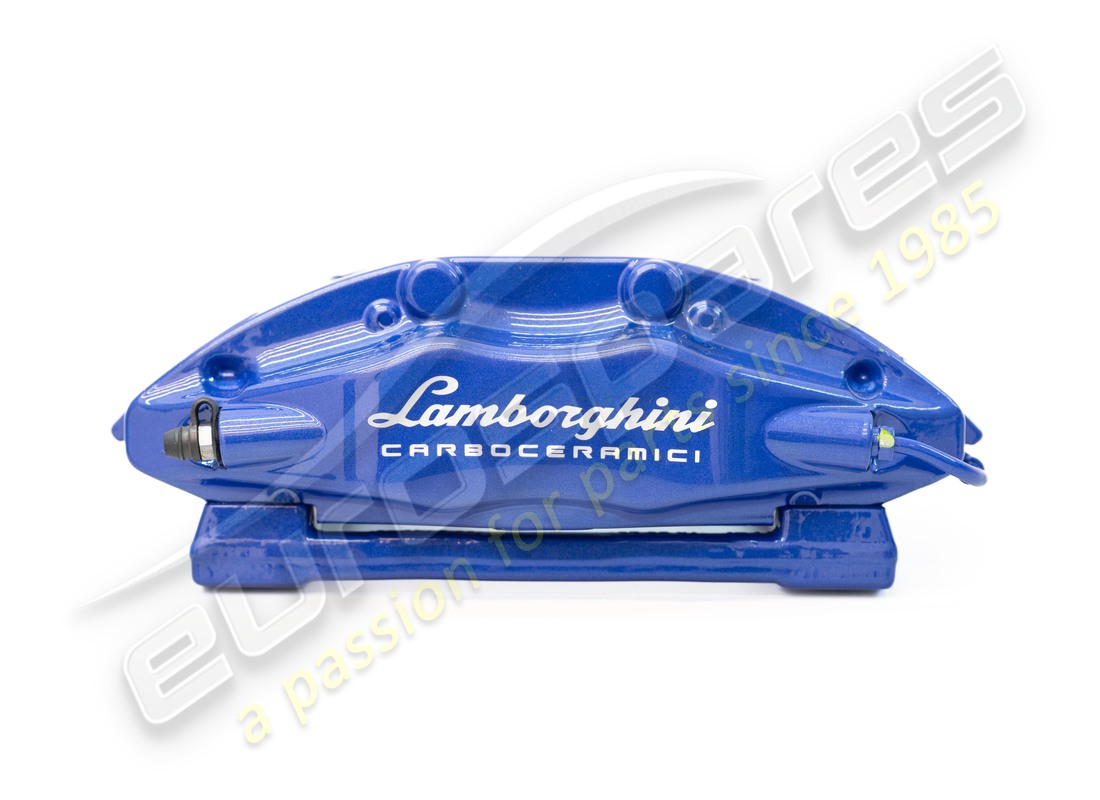 PINZA FRENO POSTERIORE PCCB USATA Lamborghini BLU ADP . NUMERO PARTE 4T0615406CJ (1)
