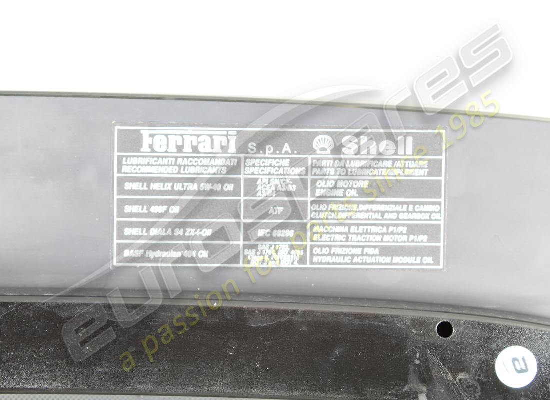 vetro e cornice eurospares usati. numero parte eap1481235 (4)