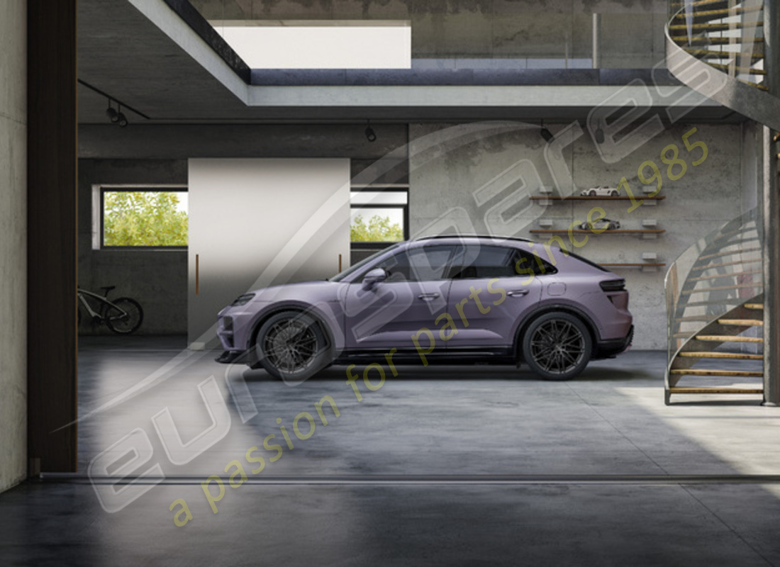 nuovo set di ruote e pneumatici invernali rs spyder design da porsche 22 pollici - verniciato in nero (satinato-lucido). numero parte 95c044600l (2)
