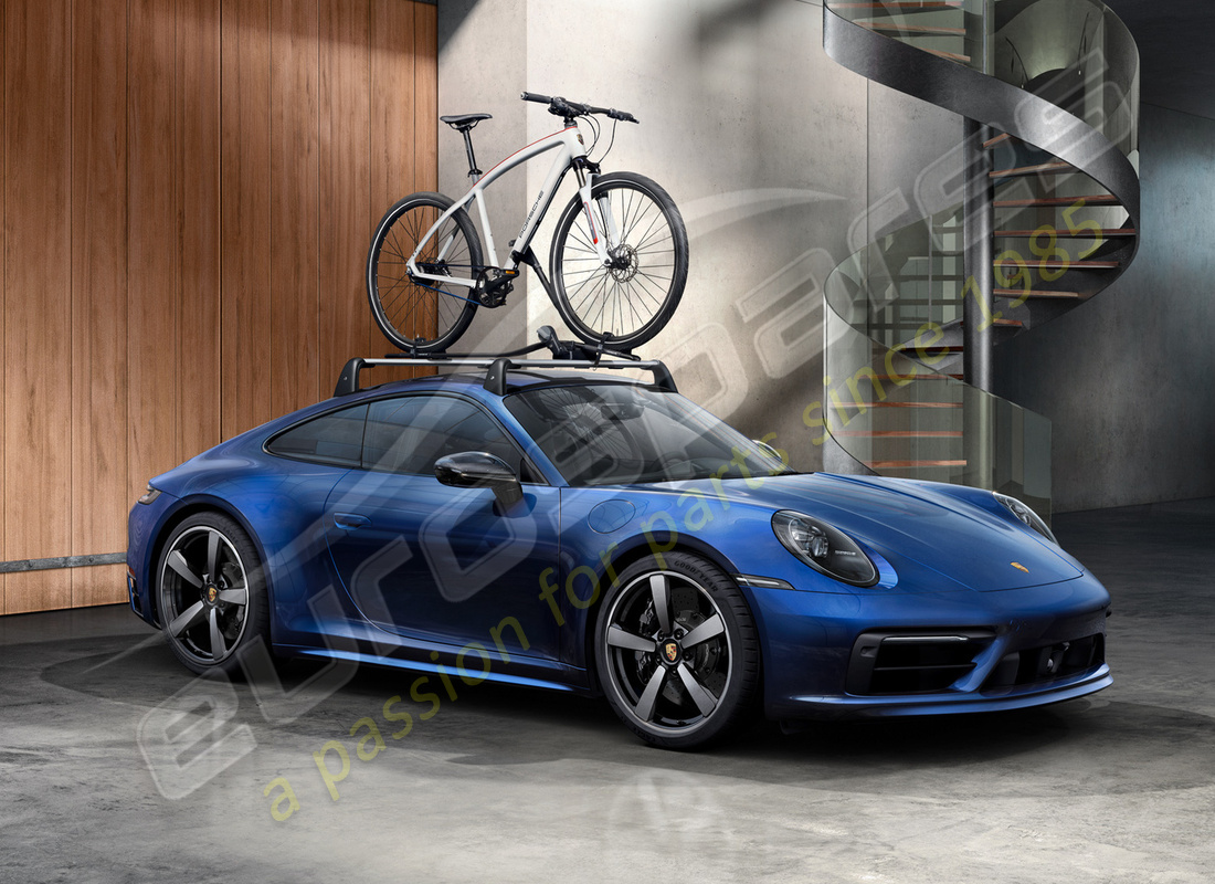 nuovo porsche portabiciclette. numero parte 95b044831 (17)
