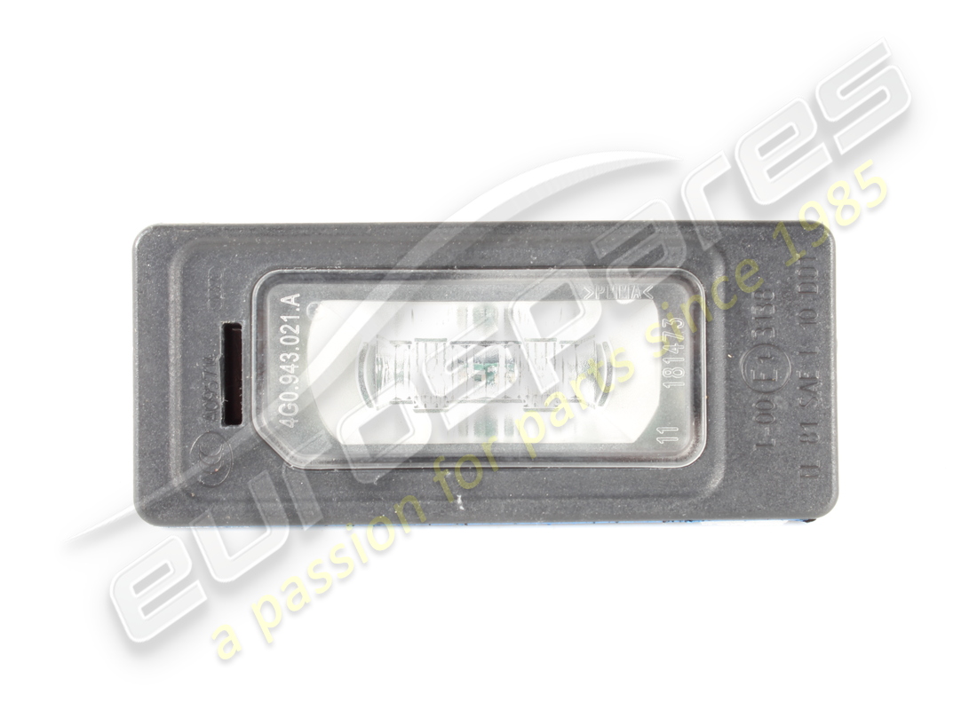 TARGA USATA Lamborghini NUMERO PARTE 4G0943021A (1) TARGA USATA Lamborghini NUMERO PARTE 4G0943021A (1)