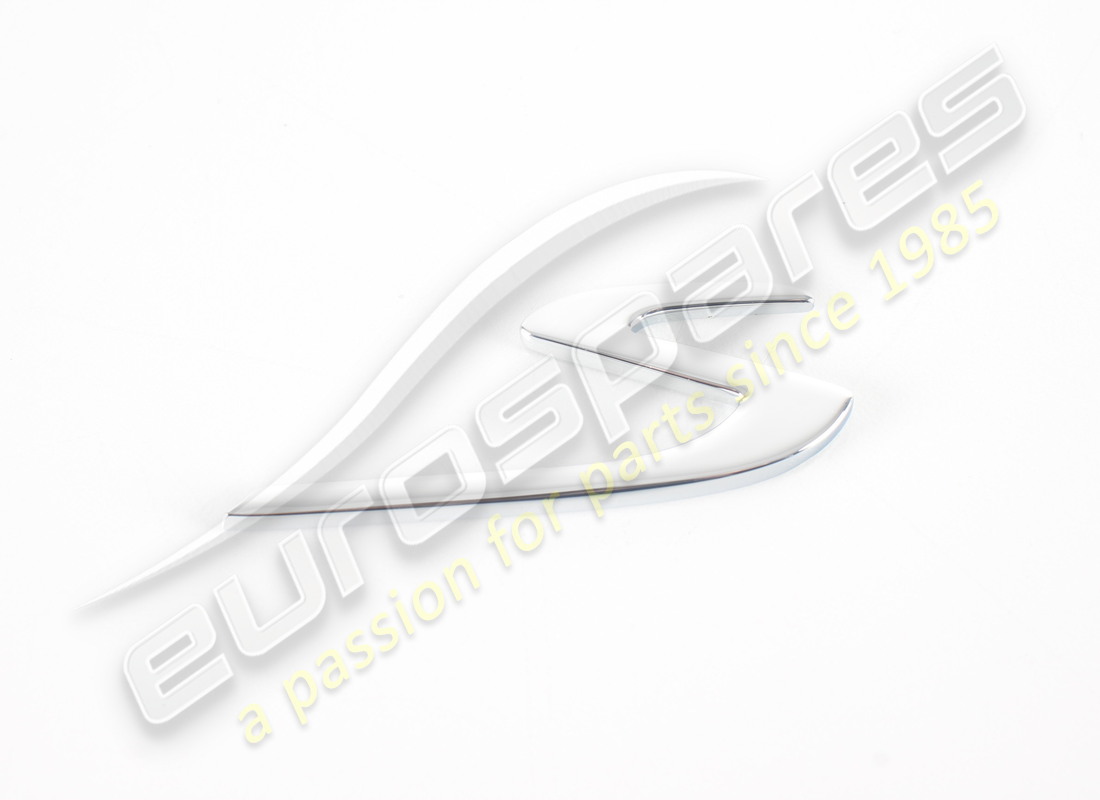 nuovo distintivo aston martin, 's'. numero parte bg3343549ba (1)
