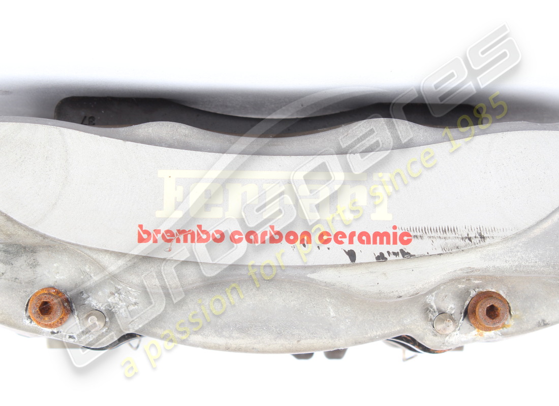 pinza freno posteriore sx completa usata ferrari. numero parte 926498 (2)