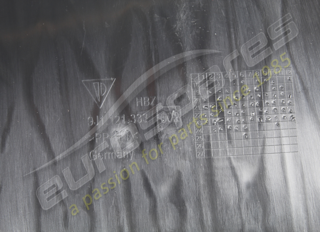 NUOVO PORSCHE GUIDA ARIA NERO OPACO. NUMERO PARTE 9J1121333AOK1 (5) nuovo porsche guida aria nero opaco. numero parte 9j1121333aok1 (5)