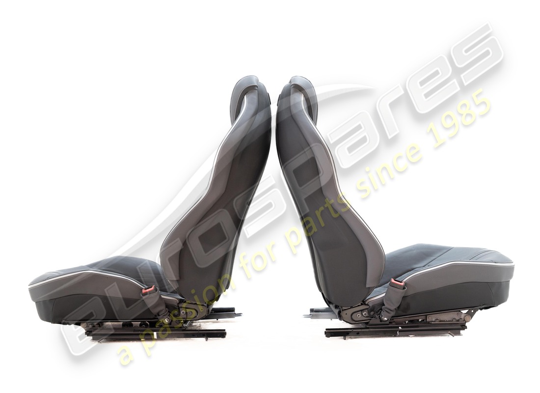 danneggiato eurospares completamente elettrico stile std posti a sedere con centrale in alcantara e cuscini in pelle, cavallo cucitura sul poggiatesta, numero parte eap1563082 (17)